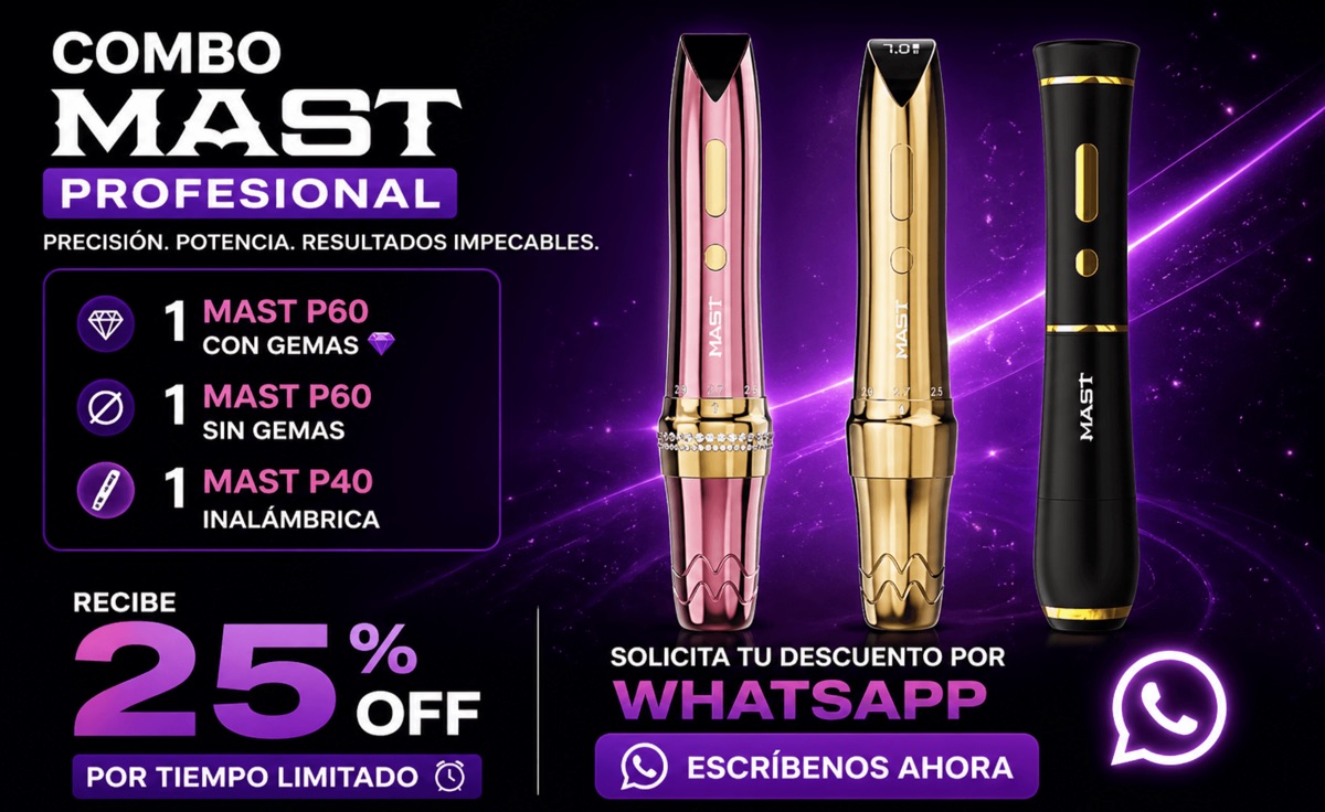 Combo MAST Profesional P60 + P60 Gemas + P40 25% OFF