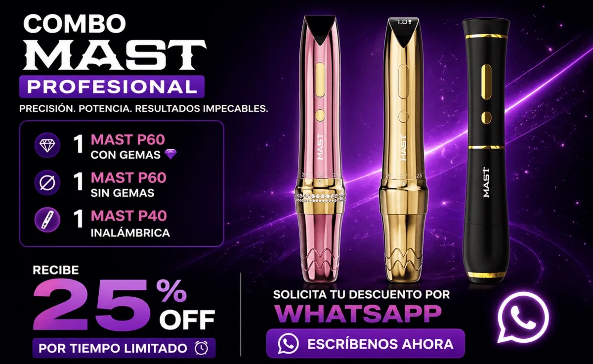 Combo MAST Profesional P60 + P60 Gemas + P40 25% OFF